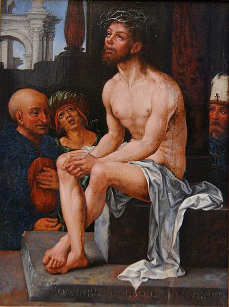 Jan Gossaert Mabuse Man of Sorrow.